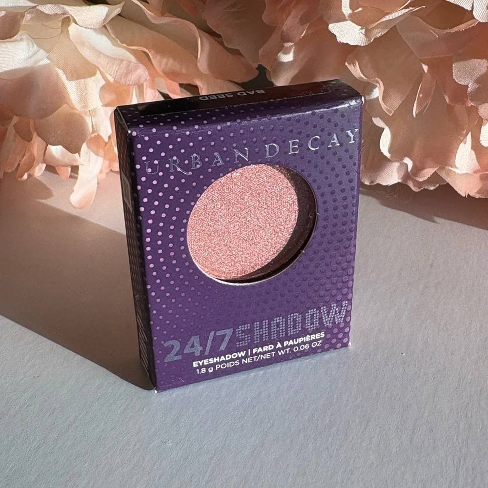 Brand New URBAN DECAY COSMETICS 24/7 Eyeshadow In Bad Seed Warm Pink Shimmer - Picture 3 of 7